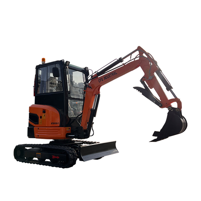 AGT 3 ton Mini Excavator with Swing Boom and Hydrualic Thumb with Yanmar Diesel For Sale|AGT-NTB45U