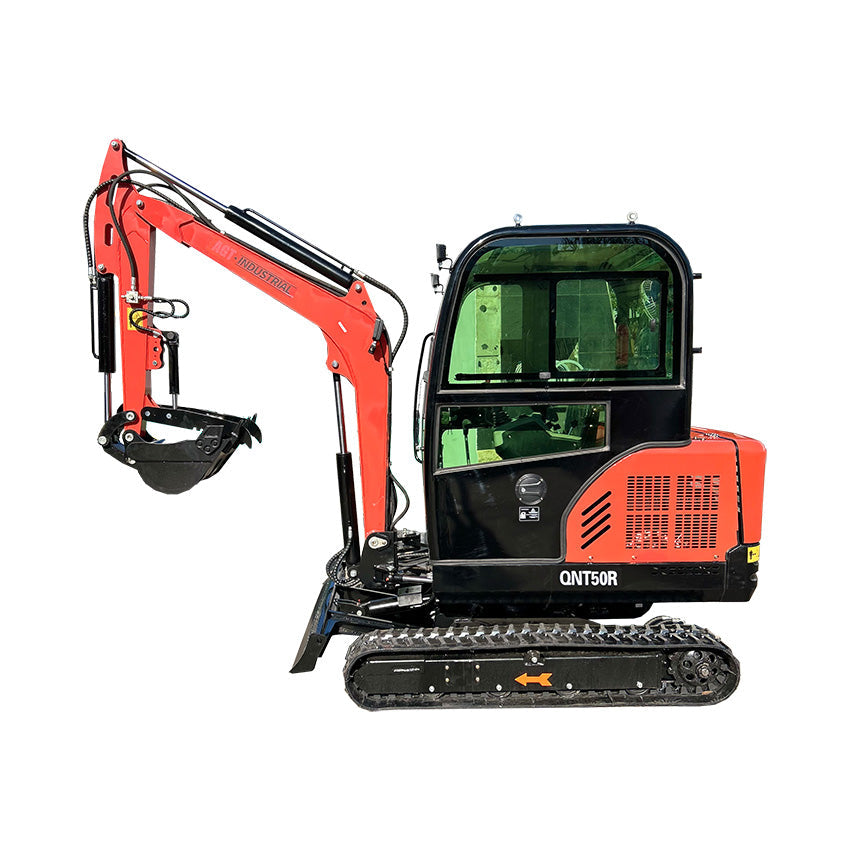 1.7 Ton Mini Excavator Rato 27.5HP Enclosed Cab Thumb | QNT50R