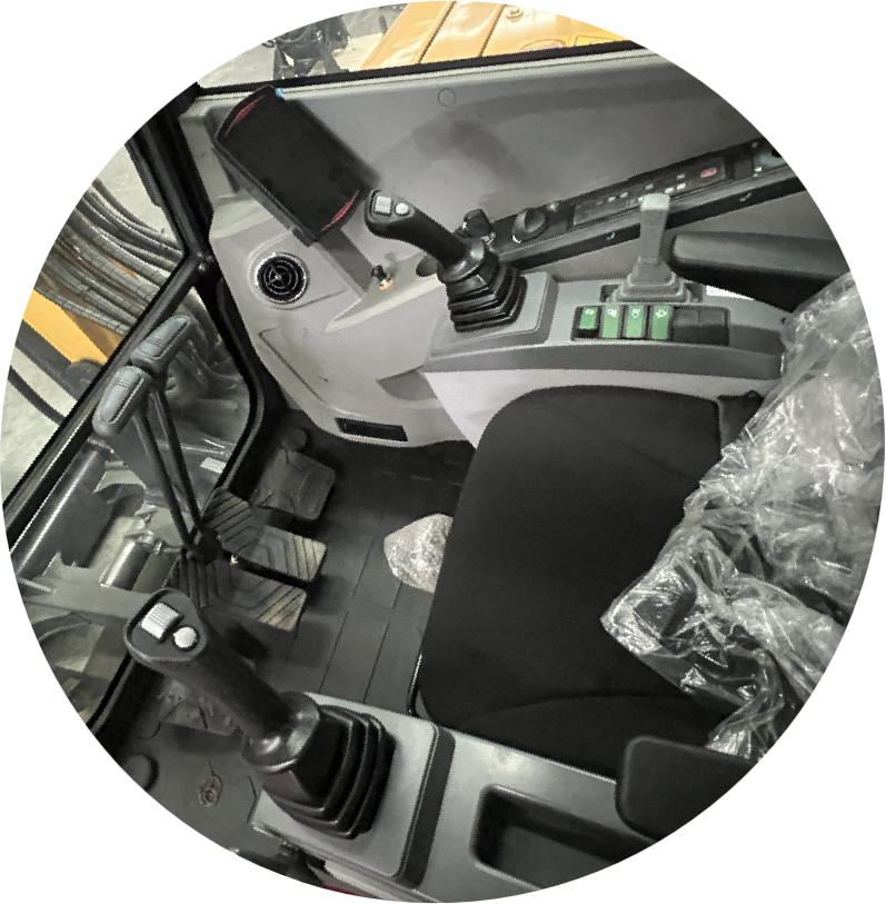 6 Ton, Kubota V2607T Engine Mini Excavator w/ Hydraulic Thumb & Pilot Control | STE75