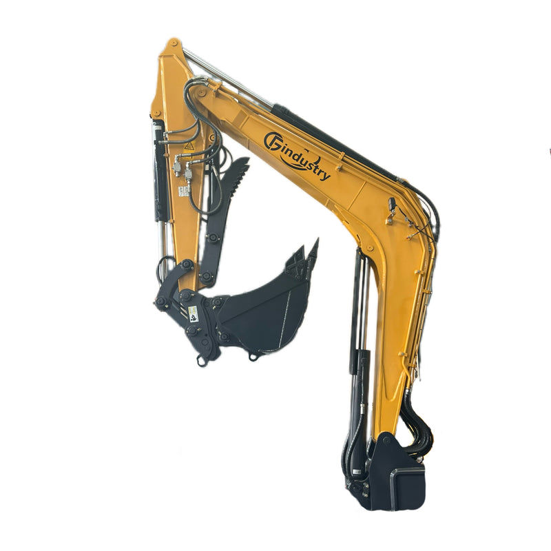 6 Ton, Kubota V2607T Engine Mini Excavator w/ Hydraulic Thumb & Pilot Control | STE75