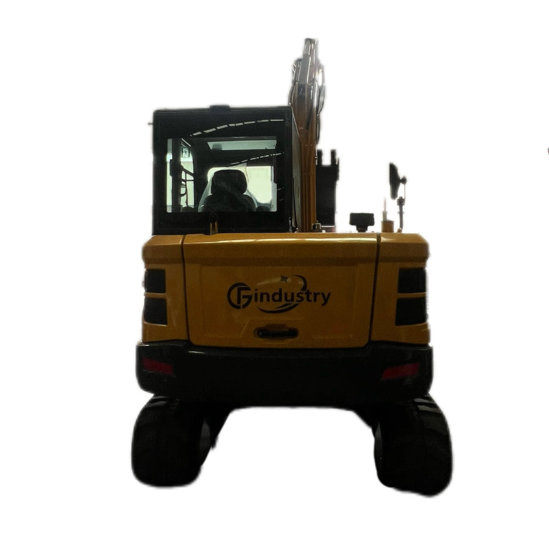 6 Ton, Kubota V2607T Engine Mini Excavator w/ Hydraulic Thumb & Pilot Control | STE75