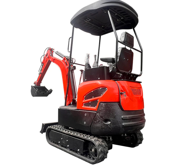 1.4 ton, Kubota Diesel Engine Mini & Small Excavator w/ Side Swing Boom | AGT-NT18