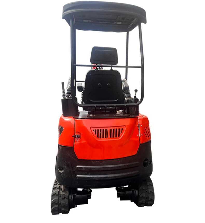 1.4 ton, Kubota Diesel Engine Mini & Small Excavator w/ Side Swing Boom | AGT-NT18 + Free Rake & Ripper