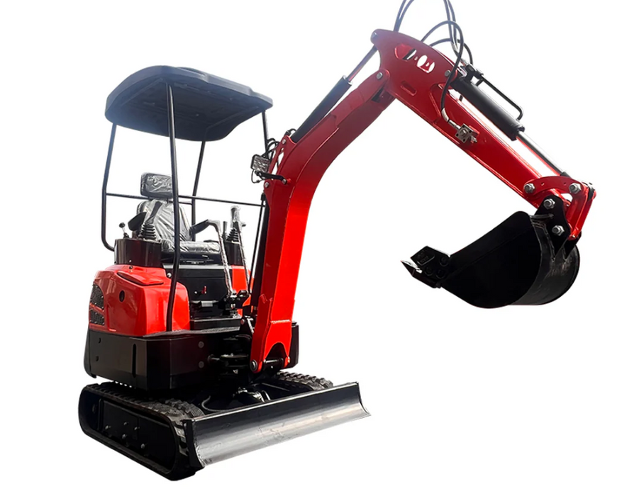 1.4 ton, Kubota Diesel Engine Mini & Small Excavator w/ Side Swing Boom | AGT-NT18