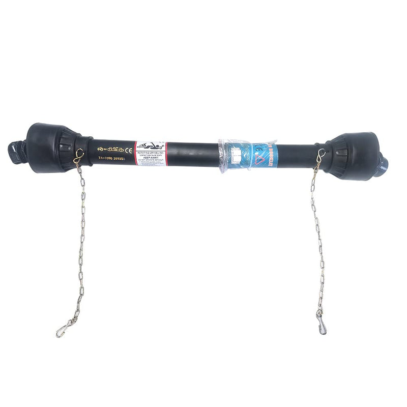 Tractor PTO Shaft, 1-3/8", Series 4, 6 Spline, 39.37-51.5" | T4-1000AP-B