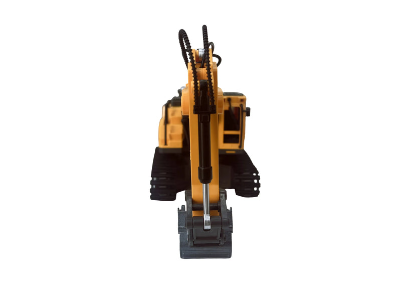 KMX Industrial RC Alloy Excavator Toy with Interchangeable Attachments | WJMX-4D-E1