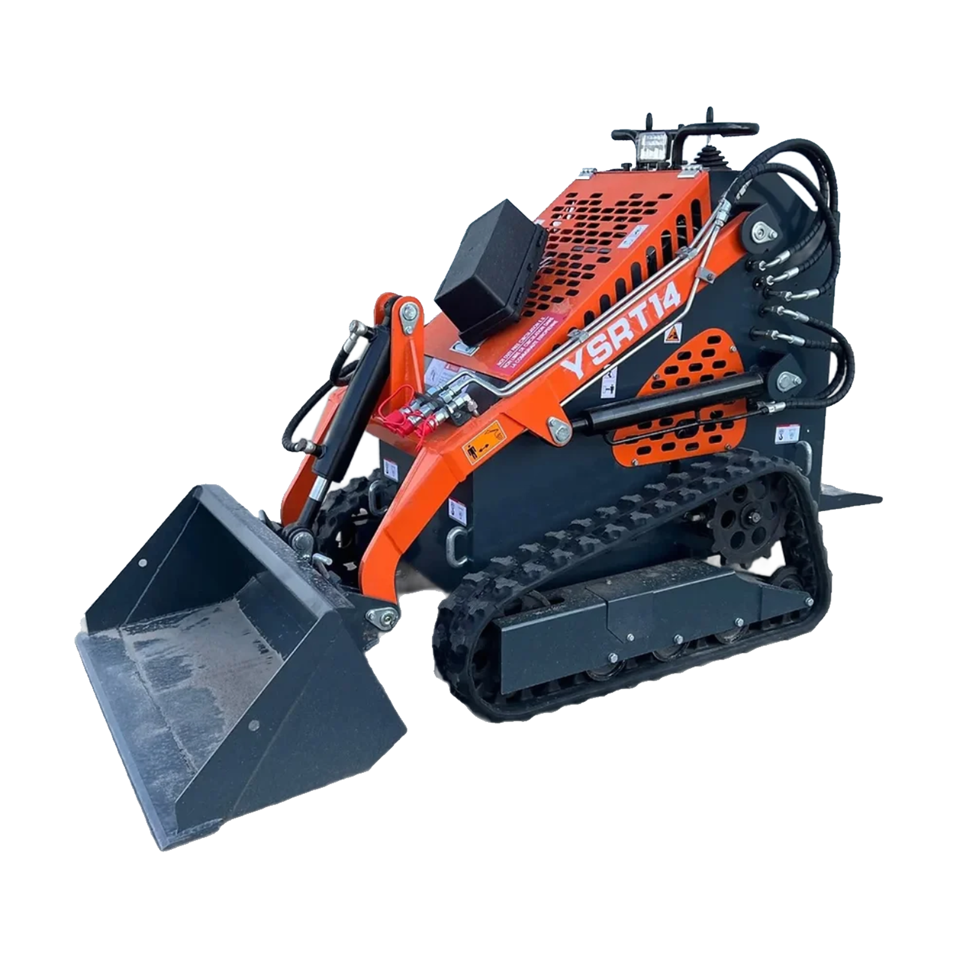 0.75 Ton, Stand-On Skid Steer Track Loader Crawler | AGT-YSRT14