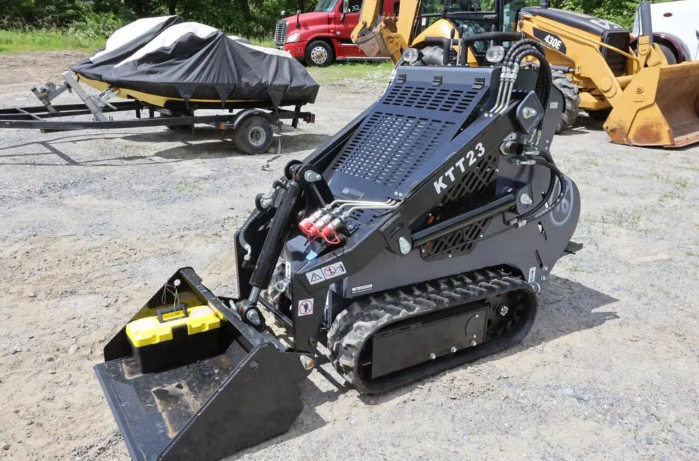 1 Ton, RATO Engine Mini Stand On Skid Steer Track Loader | AGT-KTT23