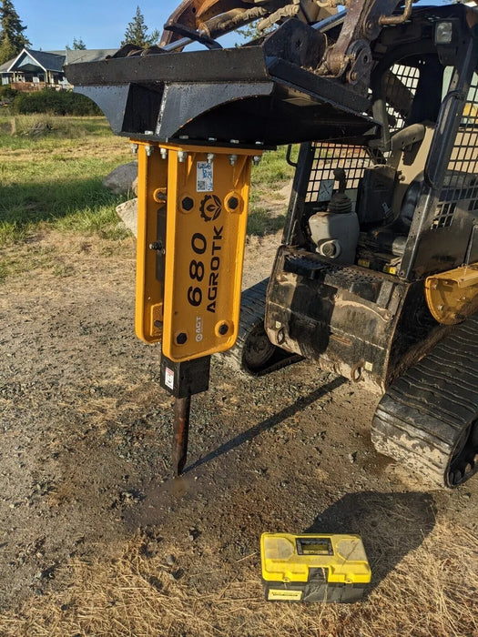 AGT Skid Steer 680 Hydraulic Concrete Breaker | AGT-SSHH-680A