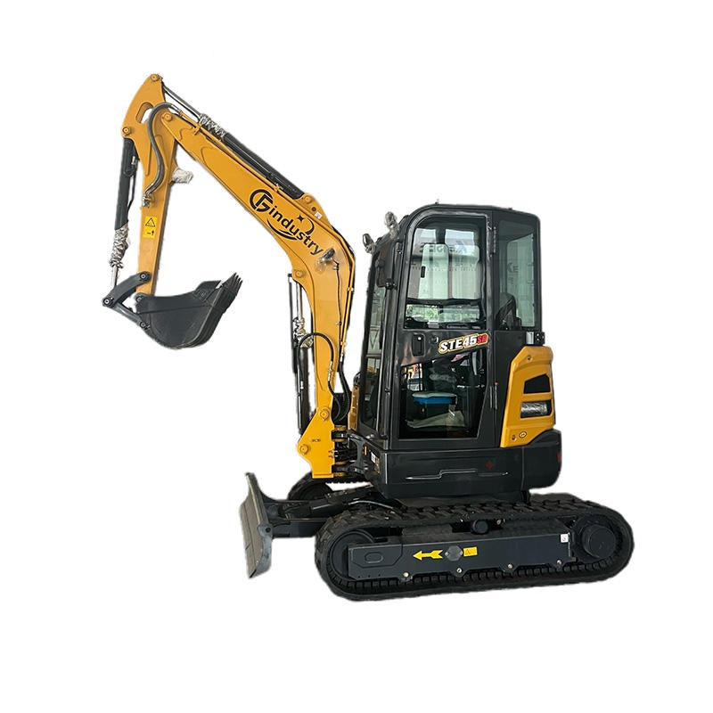 3.8 Ton, Yanmar Diesel Engine Mini Excavator w/ Hydraulic Thumb | STE45SR