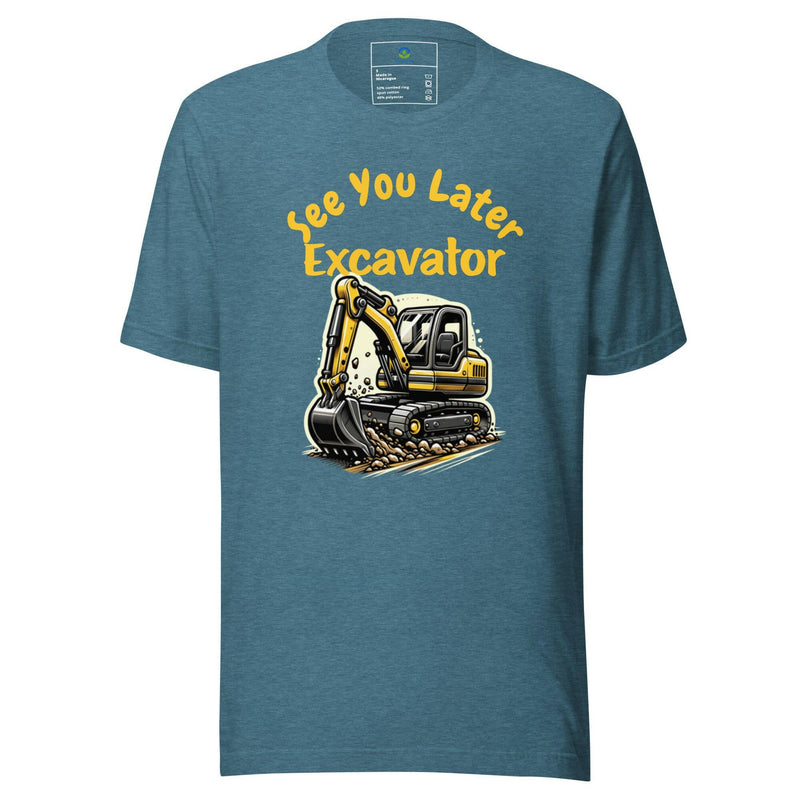 Mini Excavator T-shirt, Family Excavating T-shirt