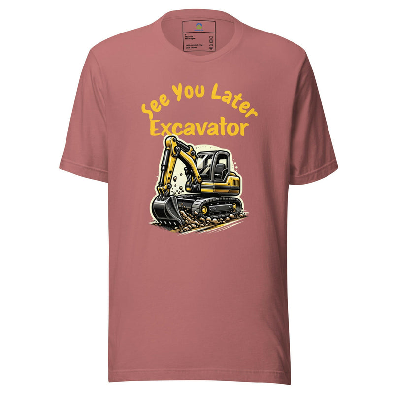 Mini Excavator T-shirt, Family Excavating T-shirt