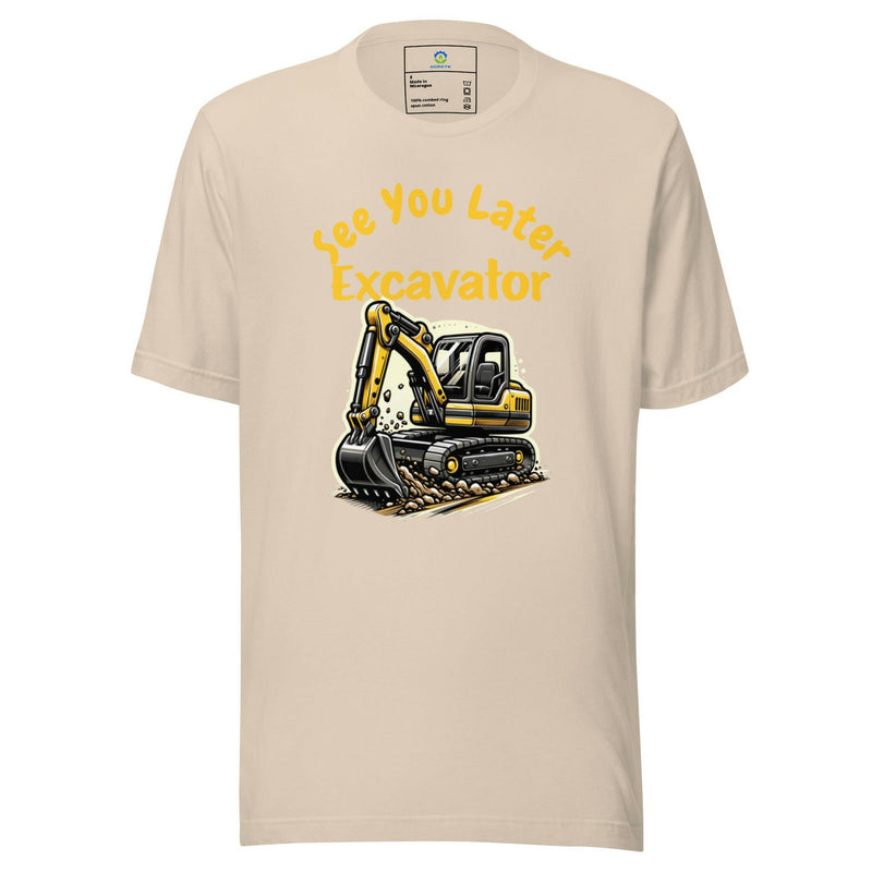 Mini Excavator T-shirt, Family Excavating T-shirt