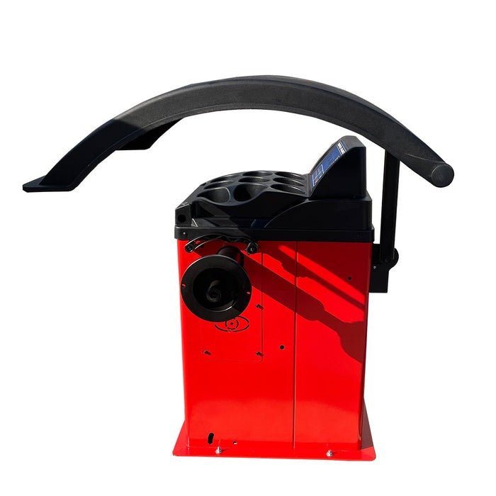 WHEEL BALANCER 10'-24" RIM DIAMETER, WITH PROTECTION HOOD | AGT-WB24