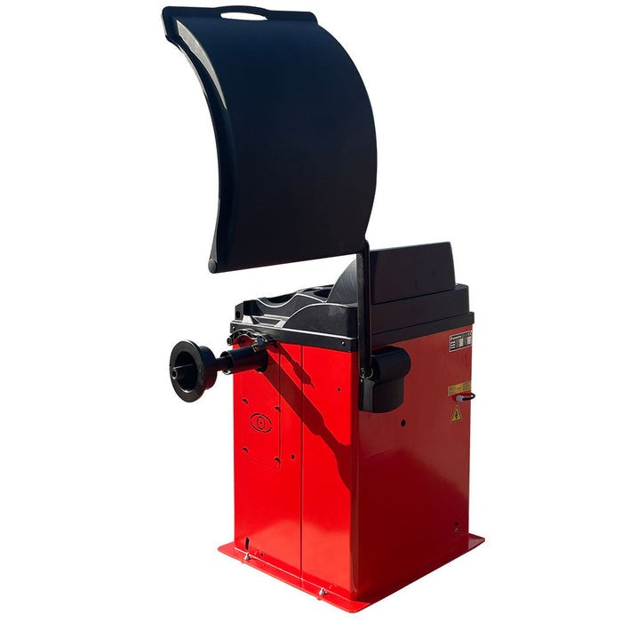 WHEEL BALANCER 10'-24" RIM DIAMETER, WITH PROTECTION HOOD | AGT-WB24