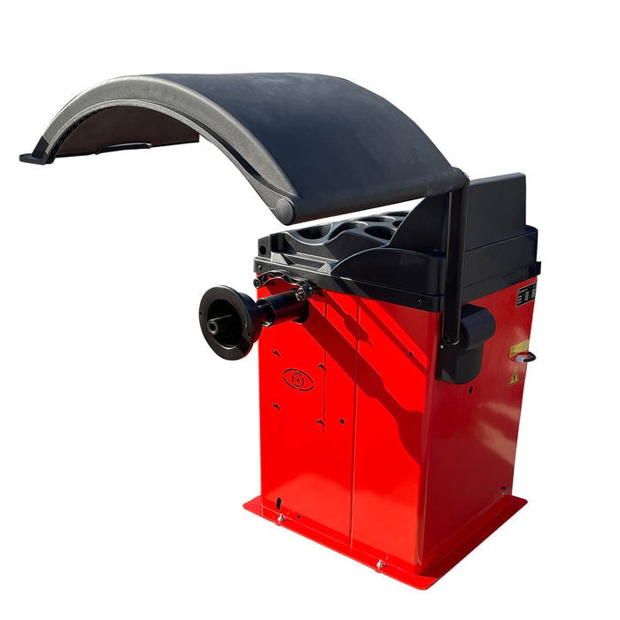 WHEEL BALANCER 10'-24" RIM DIAMETER, WITH PROTECTION HOOD | AGT-WB24