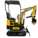 AGT-QH12 1-Ton 13.5 HP Gasoline Mini Excavator with Thumb Clip and B&S Engine