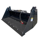 75'' Skid Steer 4-in-1 Bucket Snow Plow | AGT-4IN1BCT
