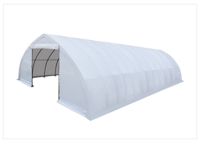 AGT-ST3065V 30' x 65' Peak Ceiling Storage Shelter With 12' Drive-agrotkindustrial