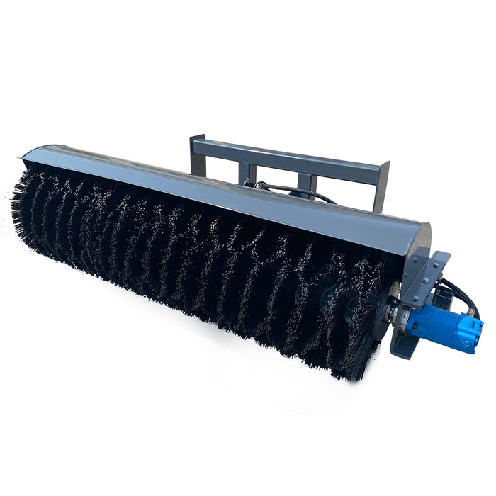 72 Hydraulic Skid Steer Broom Sweeper Making Your Job Easy
