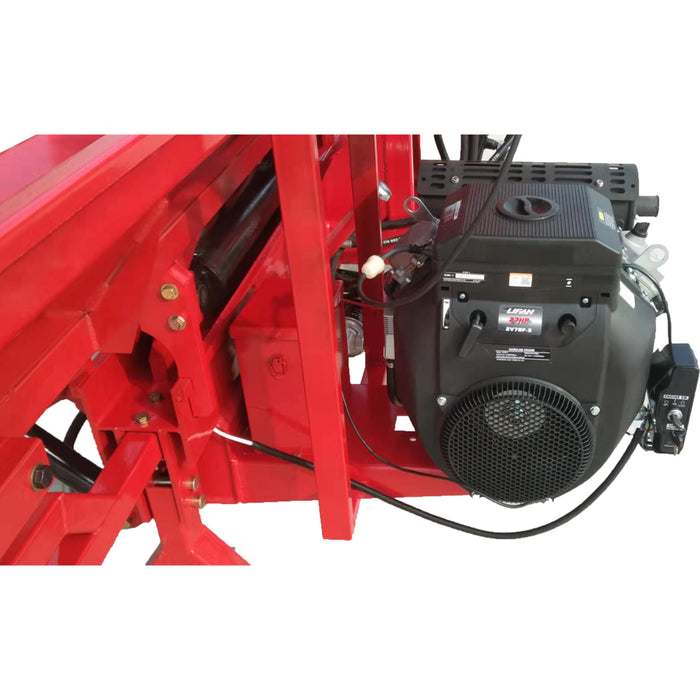 20HP Gas Engine Firewood Wood Log Processor